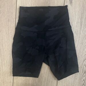 Lululemon align training shorts never worn camo
